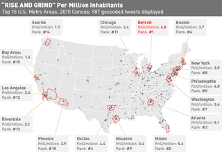 Illustration for article titled When And Where Do Americans "Rise And Grind"?